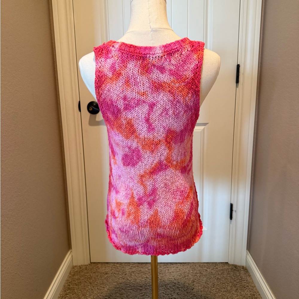 Evereve Jamison Pink and Orange Women's Tank Top - Picture 4 of 5